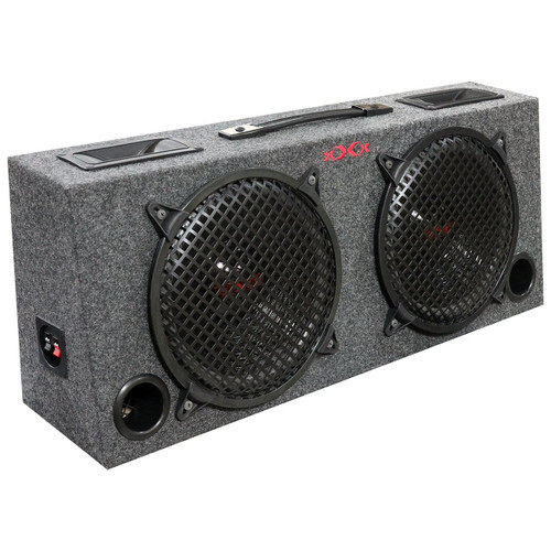 XXX Audio Dual 10" Subwoofer Enclosure 300W Max M119-KIC100