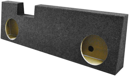 QPower Ford F-Series Super Duty Crew Cab '04-'16 Dual 10" Empty Woofer Box M119-BQFORD10SDUTY