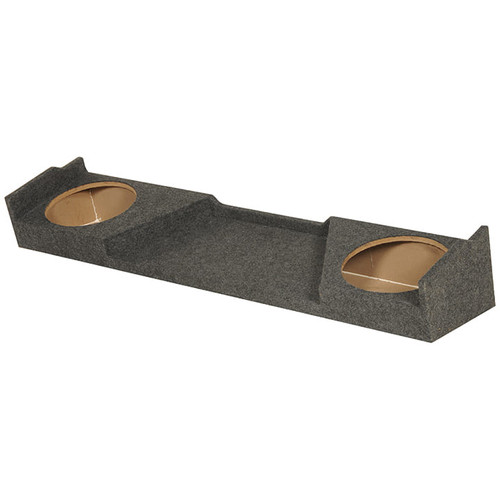 QPower GMC/Chevy Extended Cab (High Transmission) '07-'13 Dual 12" Empty Woofer Box M119-BQGMC122007HT