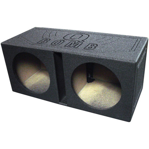 Qpower QBOMB Dual 10" Woofer Box Ported M119-QBOMB10V