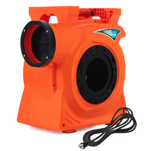 1500W 2 HP Commercial Air Blower for Giant Outdoor Inflatable Bounce House - Color: Orange D681-ES10344US