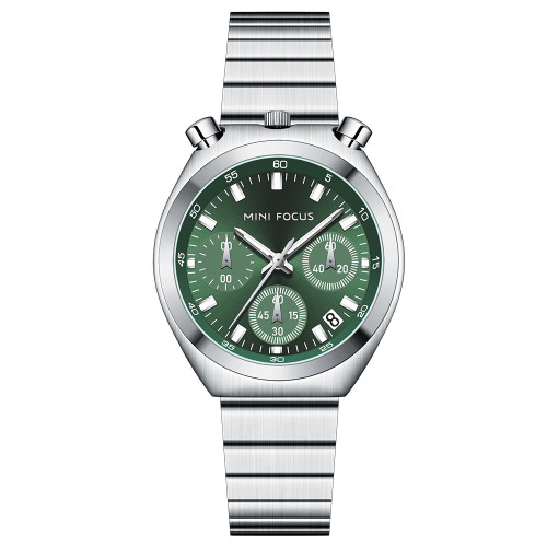 Color: 03 Steel Case Green Surface - Little Monster Women's Watch Multi-function Q119-CJNS238814703CX