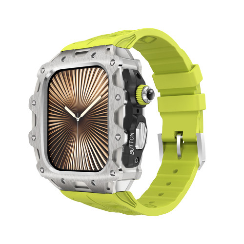 Style: Style 16 - Metal Case For Watch S1110 46mm All-in-one Case And Strap Conversion Q119-CJYD276584516PK