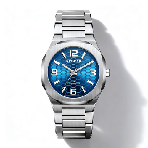 Style: Steel Navy Blue - Mens Watch With Japanese Movement Non-mechanical Water-resistant Q119-CJNS267456705EV