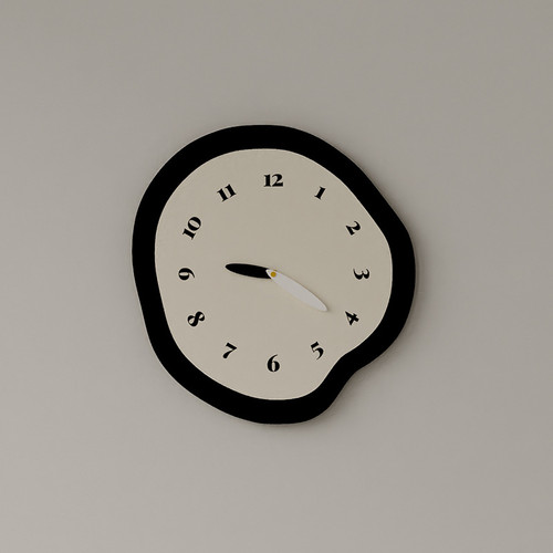 Style: C4 33X35 No Pendulum, Specifications: Other - Creative Irregular Home Decorative Art Clock Q119-CJYD215832905EV