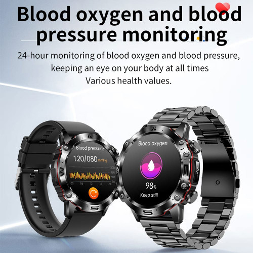 ET482 Smart Watch Answer/Make Calls 1.43 Inch AMOLED Screen IP68 Waterproof Smartwatch Fitness Trac K484-PEL_0RP7R5MH