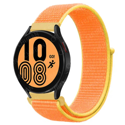 Band Color: Orange, Band Width: 20mm - 20mm/22mm nylon Band F640-12000036495800169