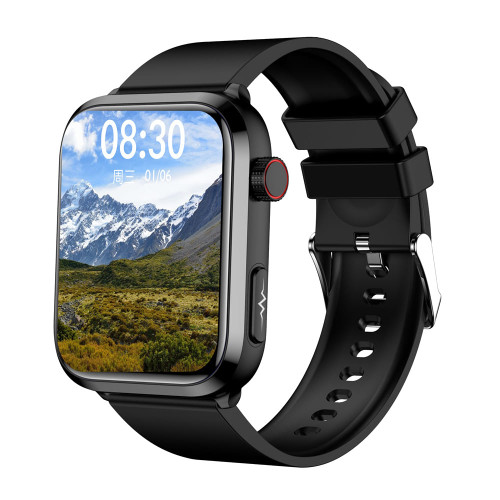 Et210 Smart Watch 1.91 Inch Color Screen Smartwatch Waterproof Tracker Heart Rate Sleep Monitor Bla K484-PEL_0QEWVEXB