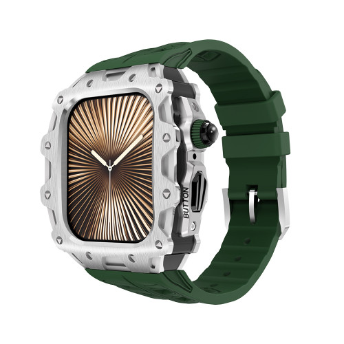 Style: Style 23 - Metal Case For Watch S1110 46mm All-in-one Case And Strap Conversion Q119-CJYD276584523WD