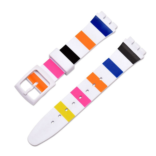 Style: C4, Size: 16mm - SUOK111 series transparent 19mm watchband Q119-CJZBNSYD00368-C4-16mm