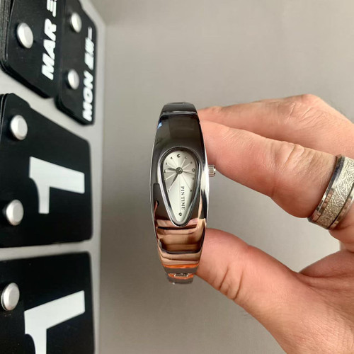 Retro Niche-design Irregular-shaped Fashionable Waterdrop Watch Q119-CJLX2746499