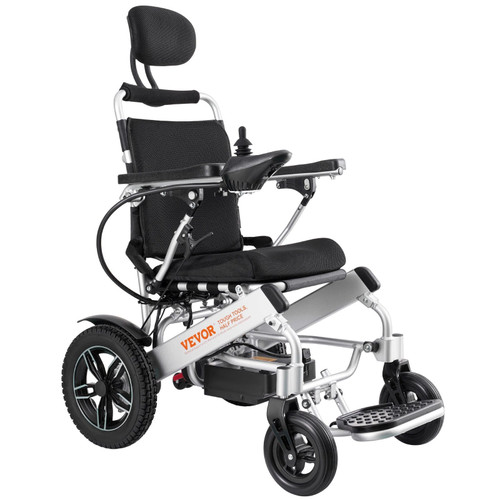 Electric Wheelchair for Adults Seniors, 300 lbs Weight Capacity, 17.7 in Width Lightweight Foldable E415-DDLY330LBS177WTCMV1