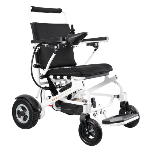 Electric Wheelchair for Adults Seniors, 300 lbs Weight Capacity, 20 in Width Lightweight Foldable M E415-DDLY330LBS20LLLHFV1
