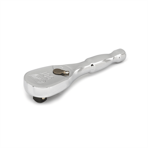 GearWrench 3/8 Inch Drive 90-Tooth Stubby Teardrop Ratchet 4-3/4 Inch T398-KDT81209T