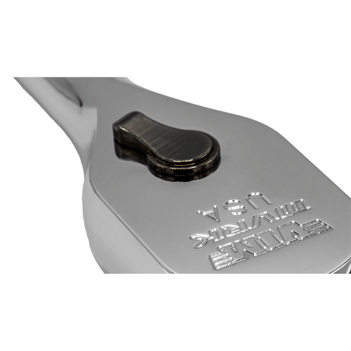 VIM Tools 1/4 Inch Drive 5 Inch OAL 90T Ratchet - Chrome T398-VIMR4USA