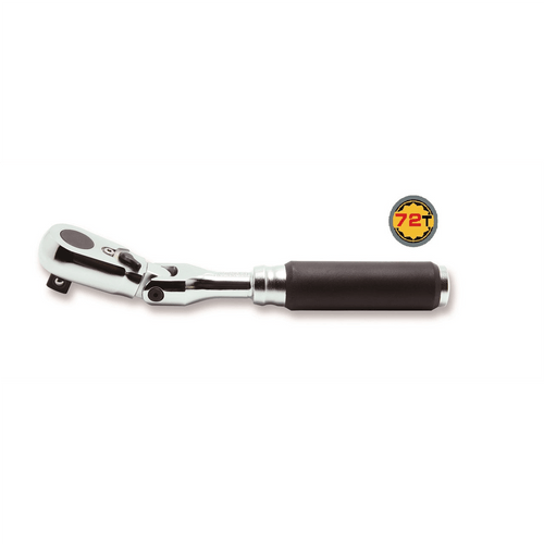 Ko-ken USA 3/8 Sq. Dr. Ratchet Handle  72 teeth Flexible Head Length 178mm Z-series T398-KKN3726Z