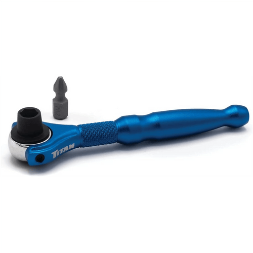 TITAN 1/4 inch  Drive  Micro Ratchet - Assorted Colors T398-TIT11314