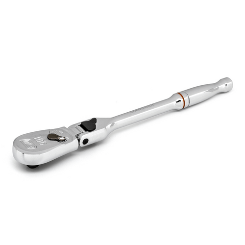 GearWrench 1/4 Inch Drive 90-Tooth Locking Flex Head Teardrop Ratchet 7 Inch T398-KDT81015T
