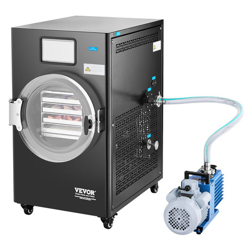 Vacuum Freeze Dryer Machine, 8.8-13.2 LBS/Batch Food Freeze Drying Machine with 4-Layer Trays, Vacu E415-SPDGJHS0446K2PX8VV1