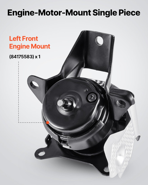  Engine Motor Mount Replacement, Left Front Engine Mount, Universal Compatible with 20142018 Chevro E415-FDJMDZJ1JTPNUX06W001V0