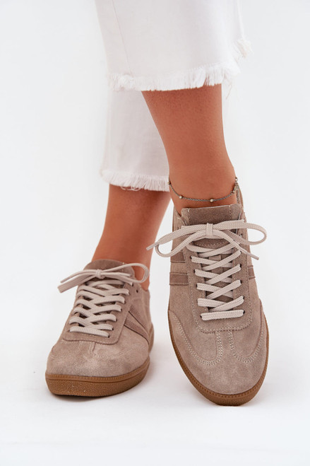 beige - Sport Shoes model 215771 Step in style U704-215771