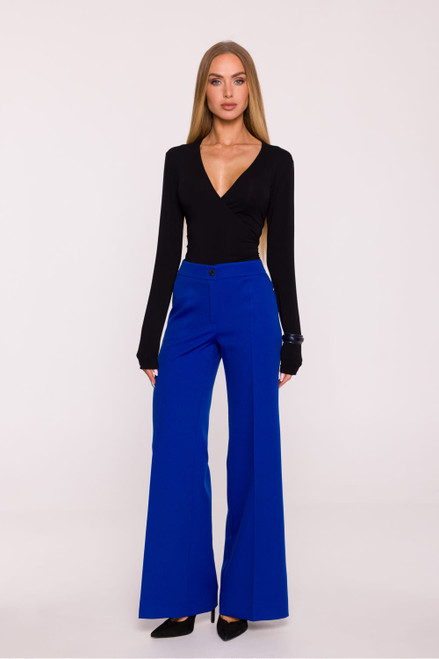 blue - Women trousers model 216611 Moe U704-216611