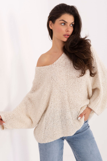 beige - Jumper model 223091 Factory Price U704-223091