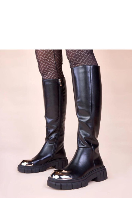 black - Thigh-Hight Boots model 222367 Solea U704-222367