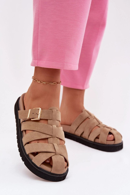 beige - Flip-flops model 224511 Step in style U704-224511