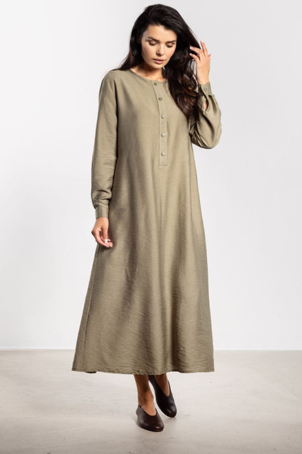green - Daydress model 219021 awama U704-219021