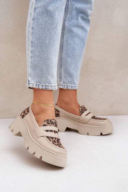beige - Mocassin model 208663 Step in style U704-208663