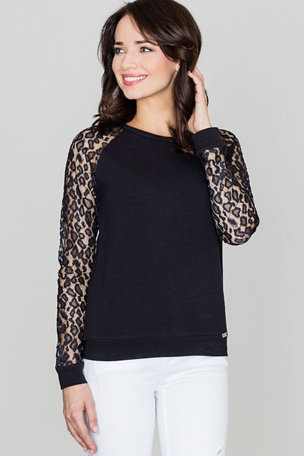black - Blouse model 119287 Lenitif U704-119287