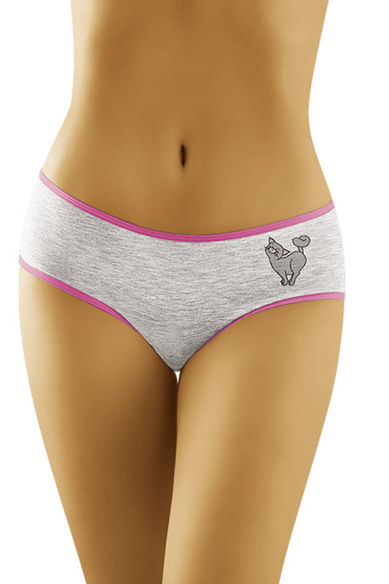 grey - Panties model 159490 Wolbar U704-159490