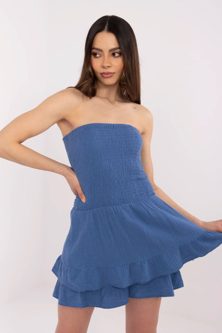 blue - Suit model 212516 Italy Moda U704-212516
