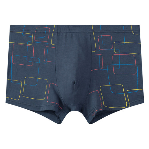 Color: Grey, Size: 3XL - Personality Trendy Breathable Four-corner Shorts With Head Slits Plus Size Q119-CJYD115485202BY