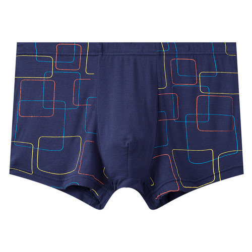 Color: Blue, Size: 5XL - Personality Trendy Breathable Four-corner Shorts With Head Slits Plus Size Q119-CJYD115485210JQ