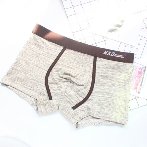 Solid color boxer briefs Sports men's modal cotton tide male boxer shorts Huaxi pants Q119-CJNSNYYD00014