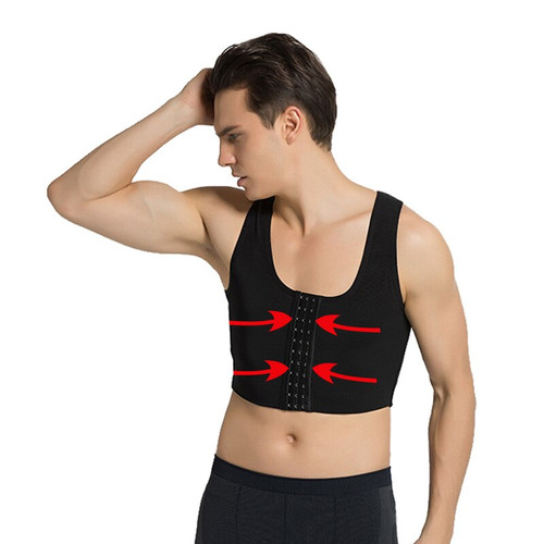 Male body shaping chest vest Q119-CJNSNYYD00026