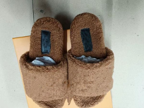 Color: A8 - Size: EUR40 - 2022 NEW Designers Winter Luxurys Women wool Slippers fur Fluffy Furry Wa Y829-1334802539575119971