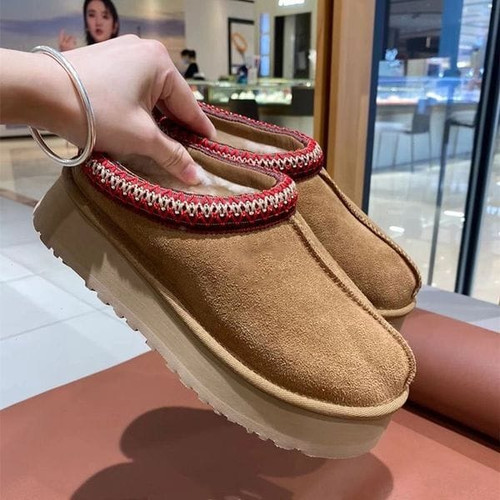 Color: Red - Size: With logo no box Image Color - Designer Boots Womens Tazz Slippers Fur Slides Cl Y829-1230961617761271867