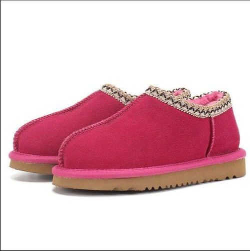 Color: Red - Size: With logo no box Image Color - Slippers Tasman Slippers Chestnut Fur Womens Tazz Y829-1230312815695351852