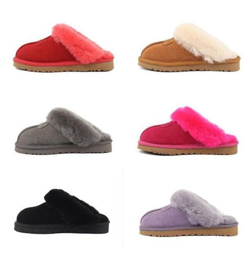Color: Fuchsia - Size: US5-EUR36 - Adult: yes - Top quality AUS 5125 man women slippers Soft comfor Y829-972215413628776481