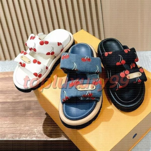 Color: Watermelon - Size: Women Us6.5=eur37 - Designer Slipper TM Pool Pillow Flat Comfort Mules Sa Y829-1475623163589500944