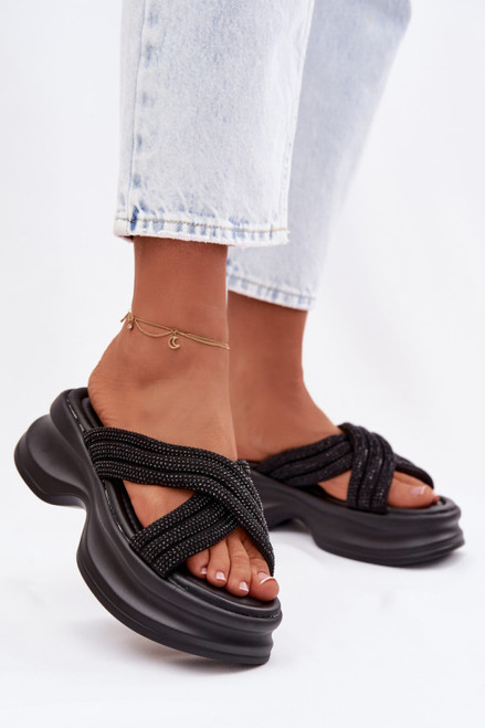black - Flip-flops model 225374 Step in style U704-225374
