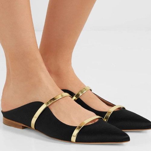 Pointed Toe Strap Flat Casual Shoes Q119-CJYD1996624