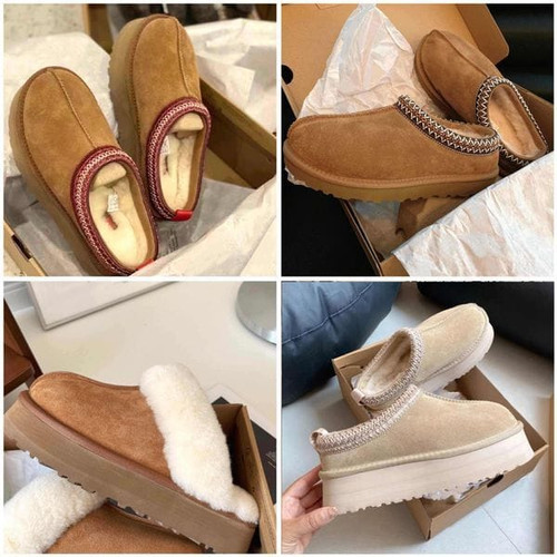 Color: Color1 - Size: Women us5=eur36=23cm - tasman slippers designer shoes platform slides boots d Y829-1430744137824829556