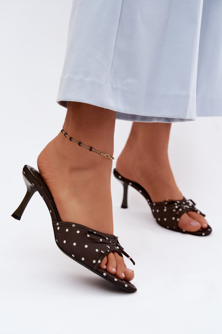green - Heeled sandals model 227939 Step in style U704-227939