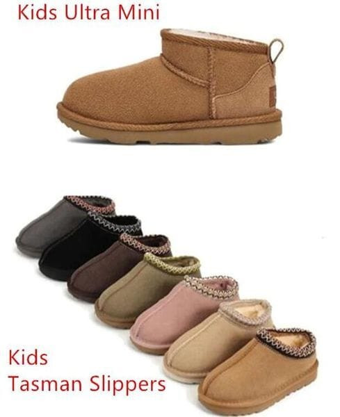 Color: Dark green - Size: EUR 33 - Adult: yes - Children Kids Tasman Slippers Baby Classics Ultra M Y829-1292286216993427543