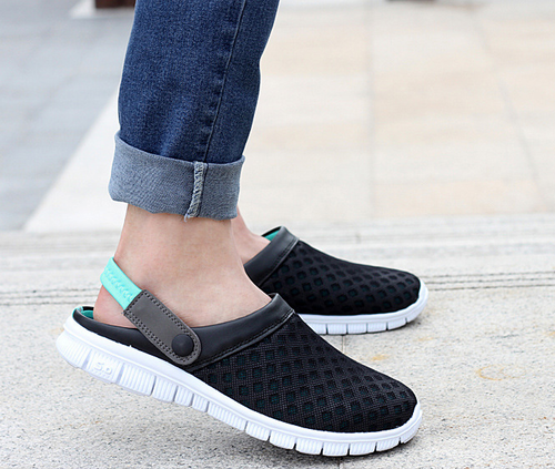 Color: Blue, Size: 39 - Breathable hole shoes Q119-CJBHNSNS07174-Blue-39