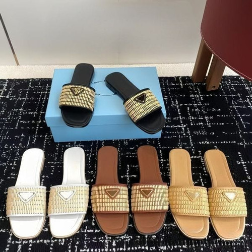 Color: Dark brown - Size: EUR 39 - 2026 Designer Sandals Slippers New Rubber Slides Sandals Floral  Y829-1467602855331553316